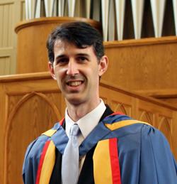 Dr. Jason Borders at Honors Convocation